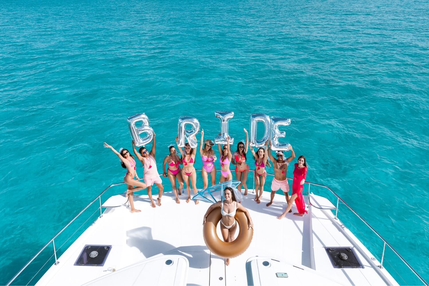Bachelor bachelorette party private boat tour Croatia Adriatic