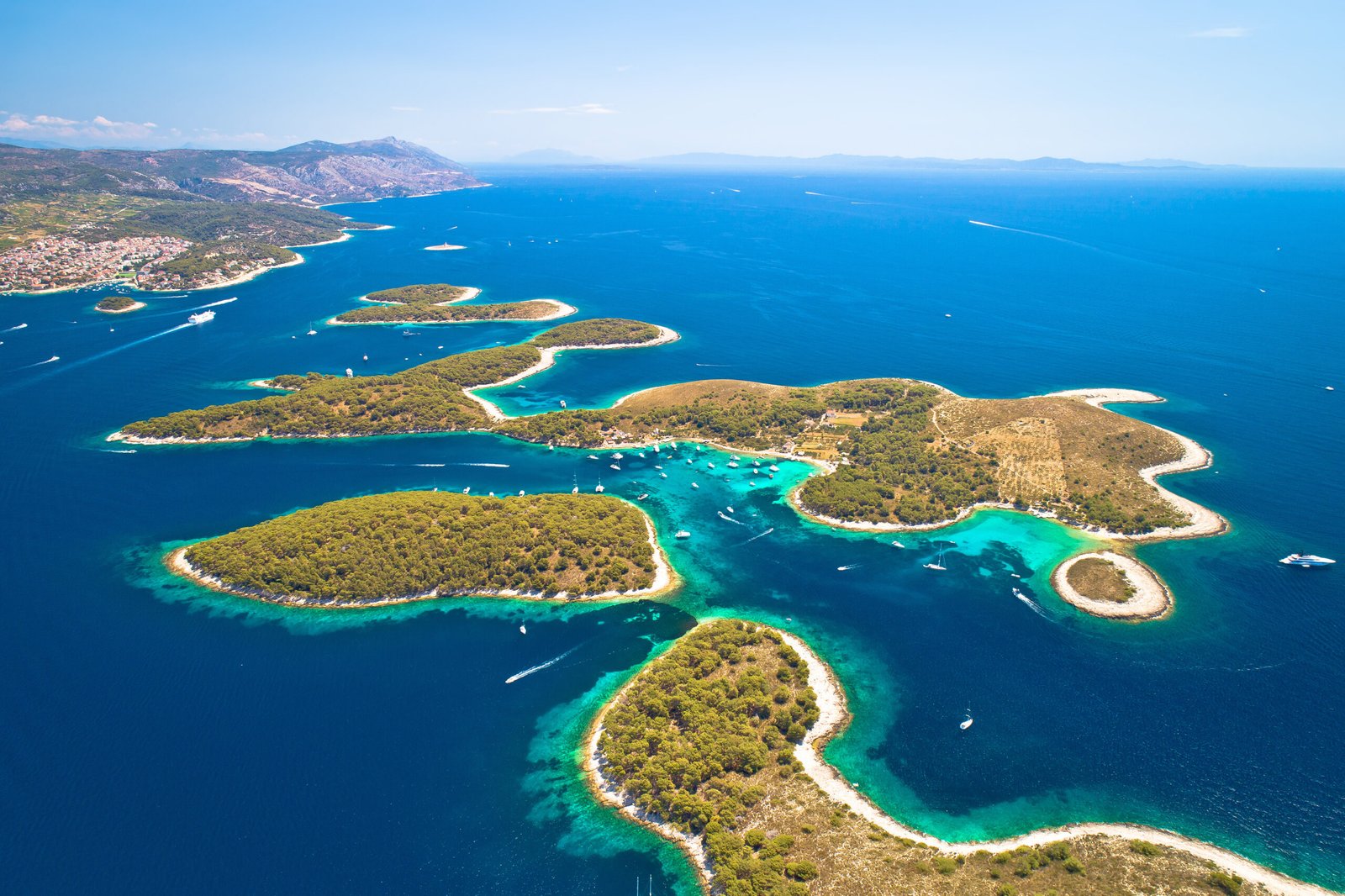 Pakleni Islands Hvar Croatia hidden bays private boat tour