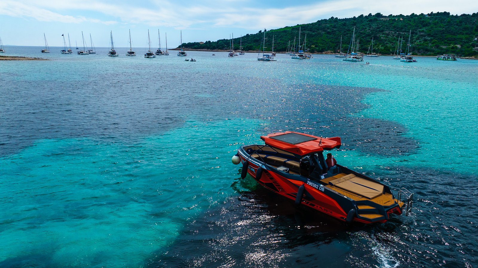 Raptor Alesta Croatia Adriatic bay sailboats