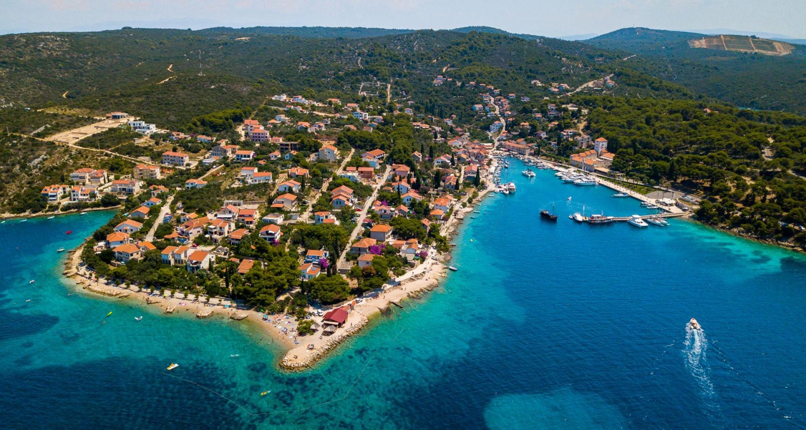 Maslinica Village Solta Island Croatia fishing village